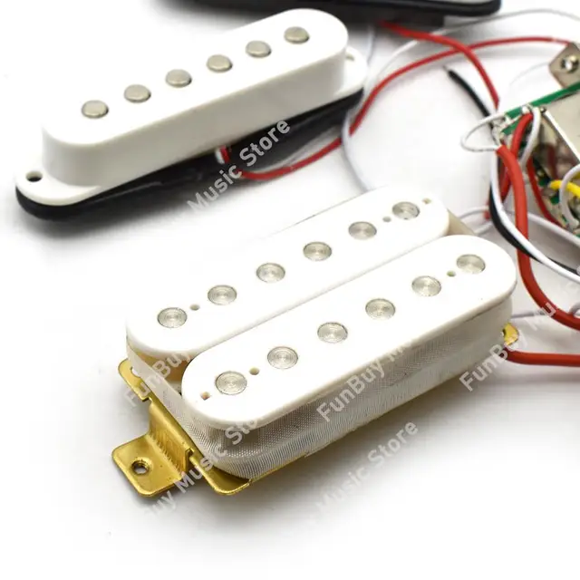 Dopro 48/50/52mm Chrome Plastica ST Strat Chitarra Pickup Copre 3 Single Coil Pickup Cover Per Stratocaster