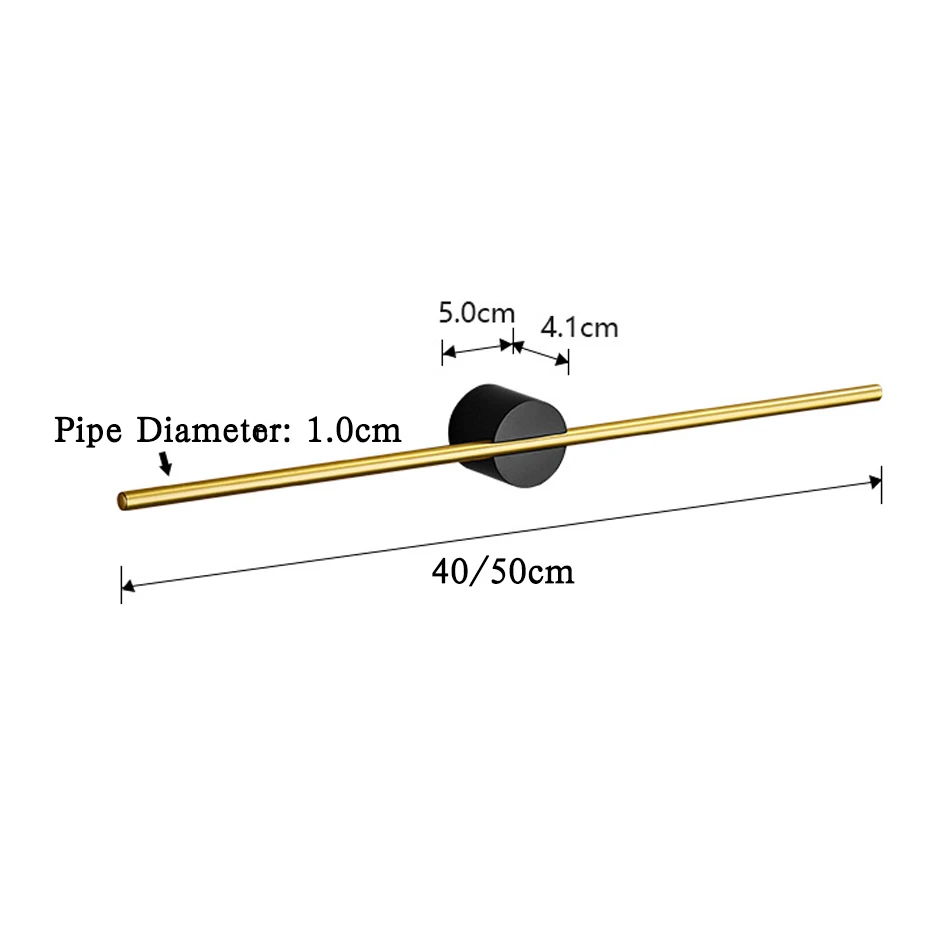 Towel Bar for Bathroom Kitchen Wall Hanger 40 50cm Aluminum Bath Towel Holder Rack Shelf Storage Space Black White Wood Gold