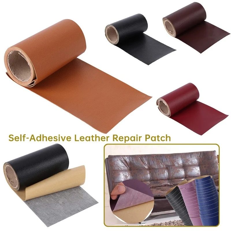 1 Roll Self Adhesive Leather Patch Sofa Repair Patches Stick on No