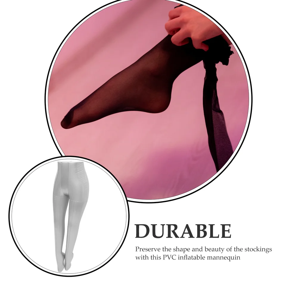 Manichino Gonfiabile Per Pantaloni - Display Per Abbigliamento Donna, Mezzo Corpo Per Negozi E Online