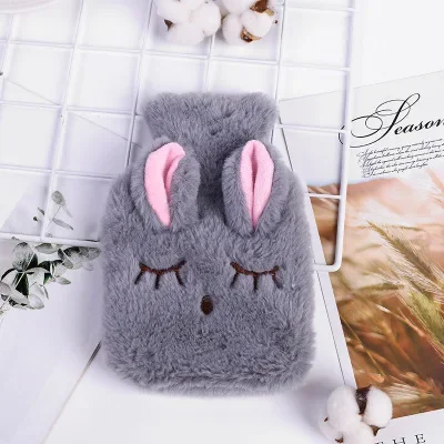  Valentine's Day Gifts Hot Water Bottle,Hot Water Bag Heating  Bag Electric Cartoon Warm Hot Water Bottle Bag Hand Foot Warmer Relaxing  Heat Cold Therapy Portable Heated Pad Heating Bag for Pain