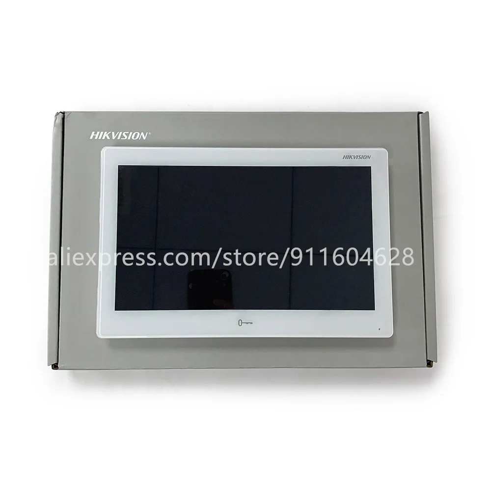 Video Intercom Station Hikvision IP Video Intercom Indoor Station WIFI Android All-in-one Monitor POE 10-inch DS-KH9510-WTE1(B)