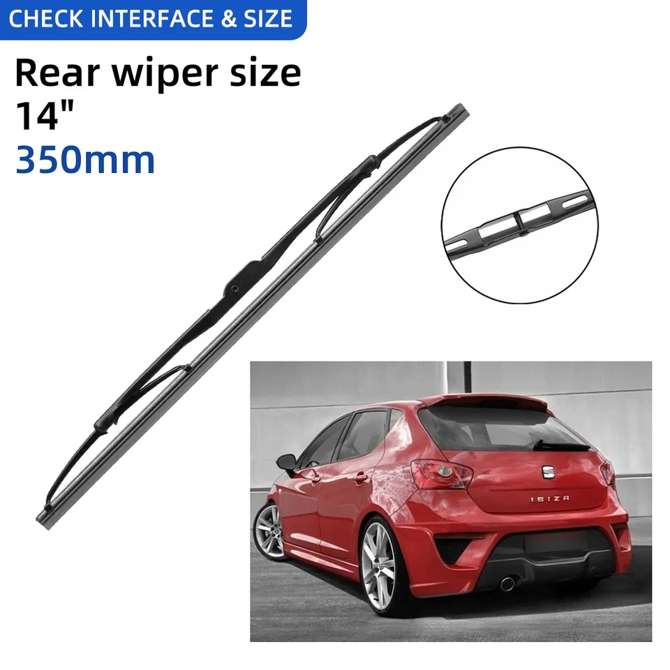 Multi Direct Fit Flat Windscreen Wiper (26") - Includes A, B, C, C2, D - View #2