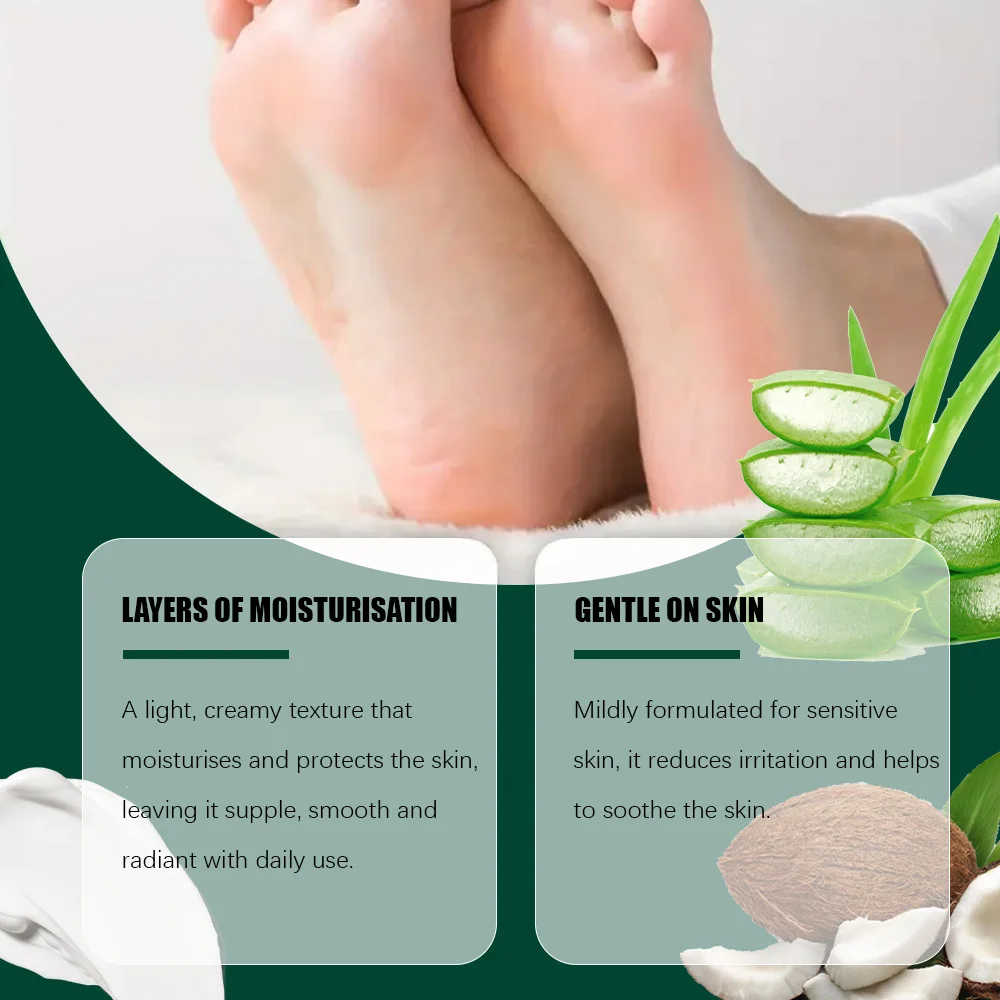 New Coconut Moisturizing Body Lotion, Body Lotion with Vitamin E, Long-Lasting Fragrance, Soothes, Nourishes and Revitalizes 50g 4