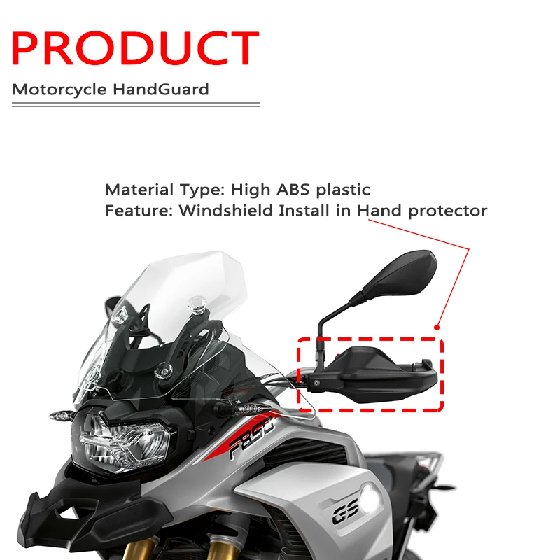 HandGuard Shield Hand Guards Windshield