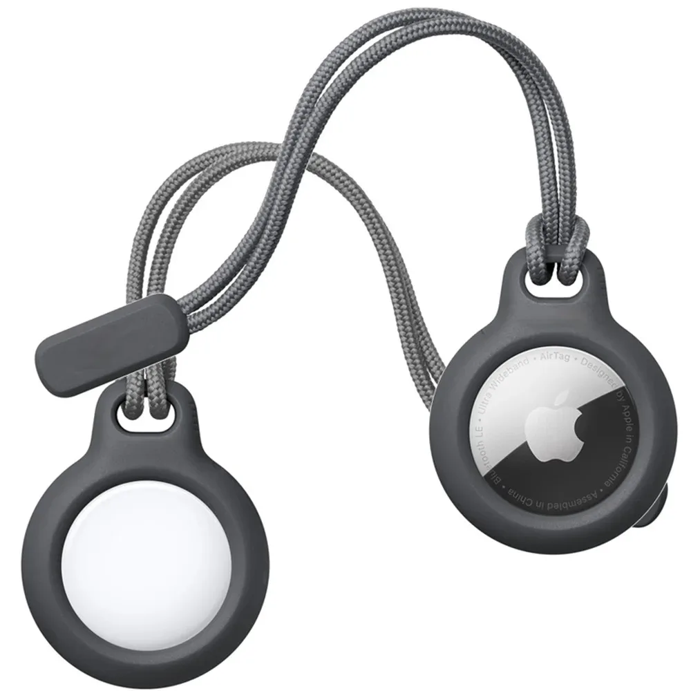 Case For Apple Airtags Locator with Strap Protective Cover Anti-Lost Keychain Case for Airtag Holder Tracker Keys Bags Luggage airtag case