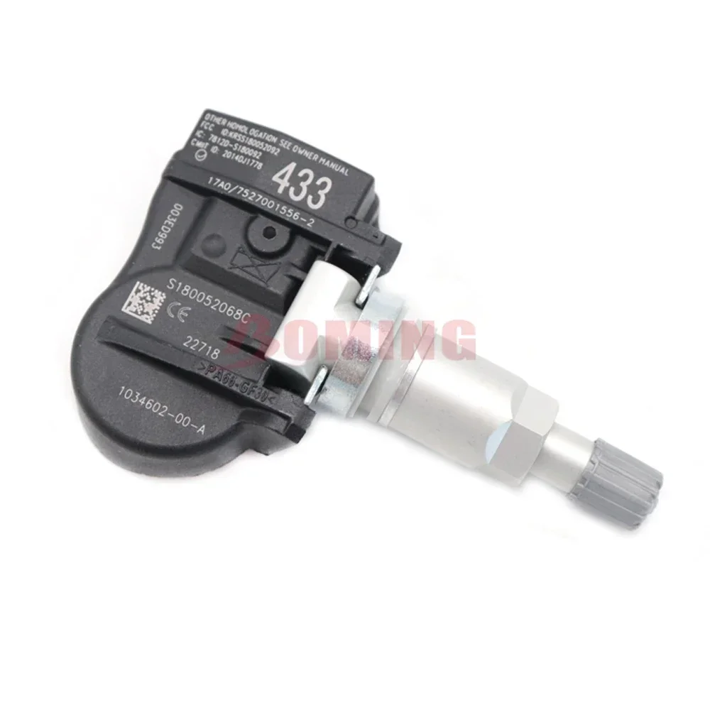 ڵ Ÿ̾ з ͸ , ׽  3 S X 2015-2022 433Mhz, 103460200A, 1034602-00-A, TPMS