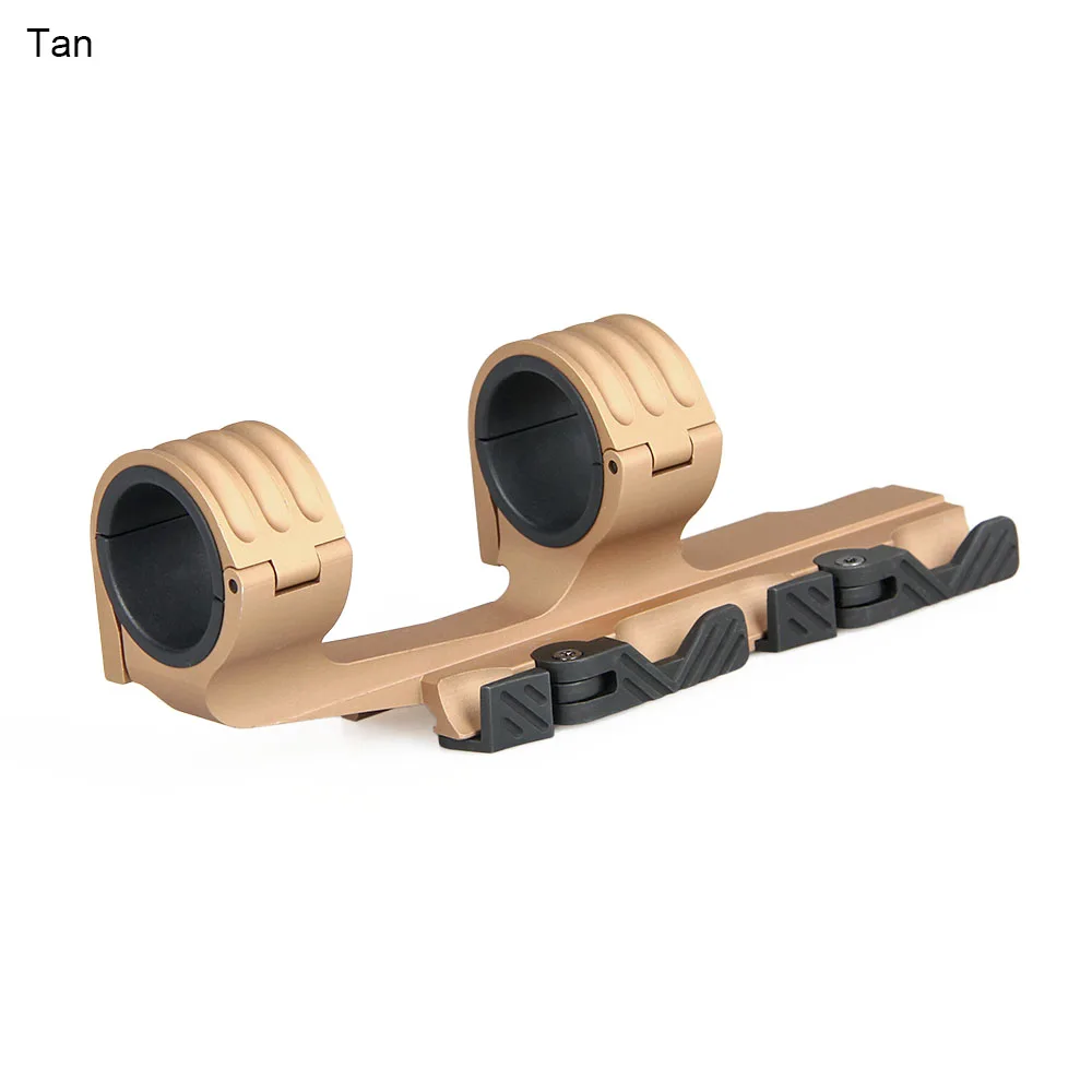 RALSPEC 2 X Low Profile Rifle Scope Mounts 25.4mm / 1" Rings For 20mm Weaver/Picatinny Rail Tall Optics Mount Qd Quick Detach Airsoft - View #4