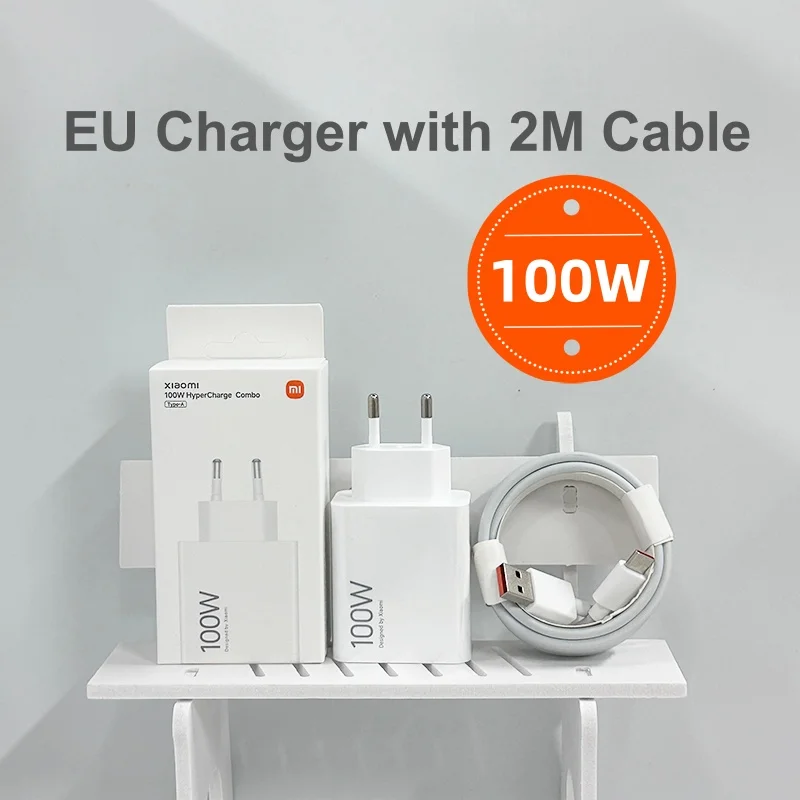 ตัวเลือกสินค้า อะแดปเตอร์ชาร์จเร็ว 100W แท้ Xiaomi พร้อมสาย Type-C