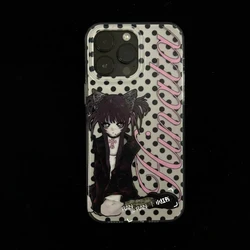Chic Black Polka Dot Y2K - Inspired Phone Case for Redmi 15C 4G (YSK - 360YS47101A1)