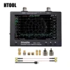 HTOOL SV4401A 50KHz-4.4GHz Vector Network Analyzer 100dB Dynamic VNA 7-inch Touch LCD Internal memory MF/LF/HF/VHF/UHF Band 1