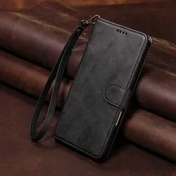 Leather Wallet Phone Case - RFID Blocking, Magnetic Closure, Anti - Theft Protection for Honor 10 Lite (C6 - Black)