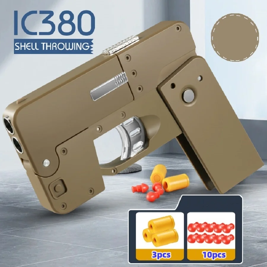 Folding Toy Launcher with 3 Shells and 10 Rounds of heads 6