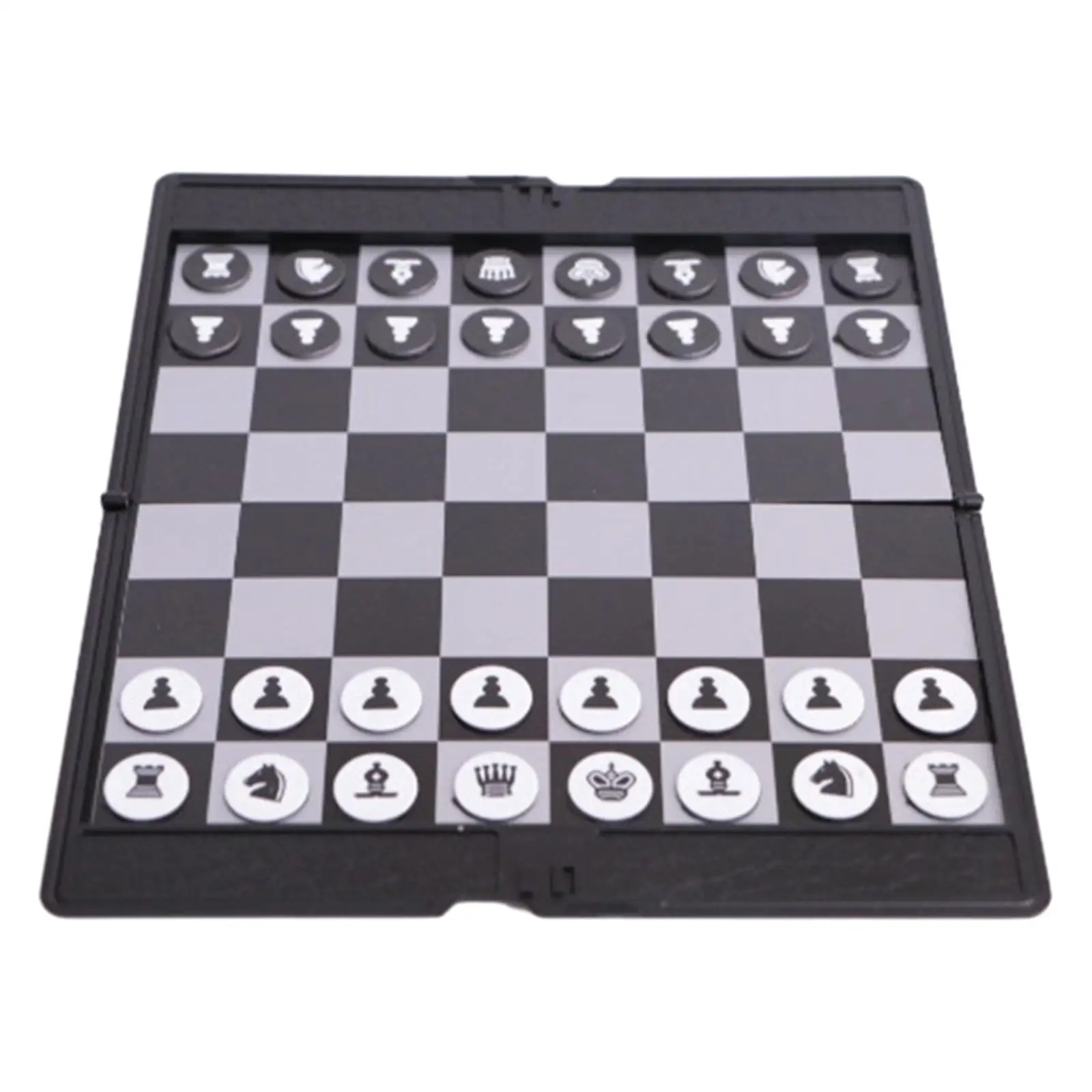 Board Game Table Games Chess Pieces and Board Pocket International Chess Travel Chess Set for Plane Kids Adults