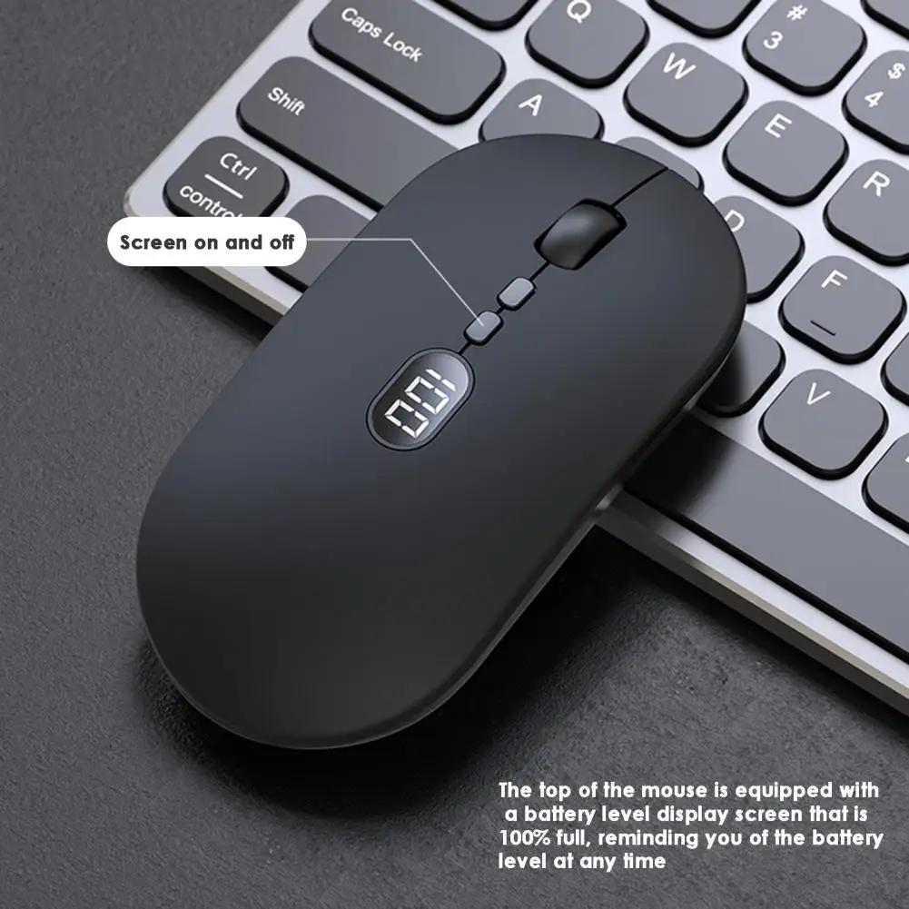 X1-Laptop-Mouse-Power-Display-Cordless-2400DPI-Adjustable-Silent ...