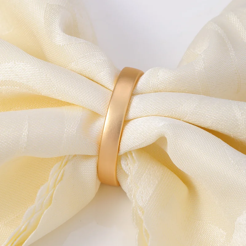 2/4/8PCS D-Shaped Napkin Rings Metal Table Napkin Holder Birthday Party Table Decor Wedding Favors Christmas Dinner Rings christmas napkin holder,napkin ring