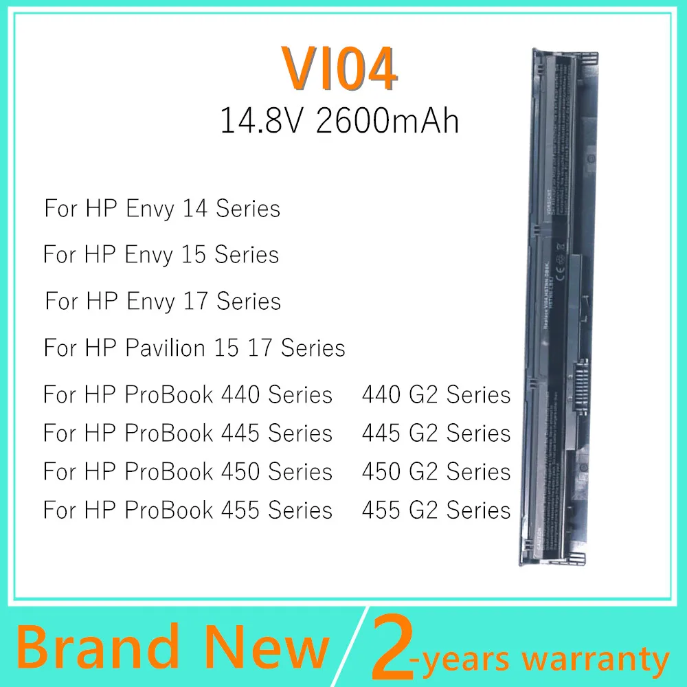 VI04 Laptop battery For hp 88182750117 756478-221 756478-851 756479-421 756743-001 756743-001 756745-001 HSTNN-DB6I HSTNN-DB6K