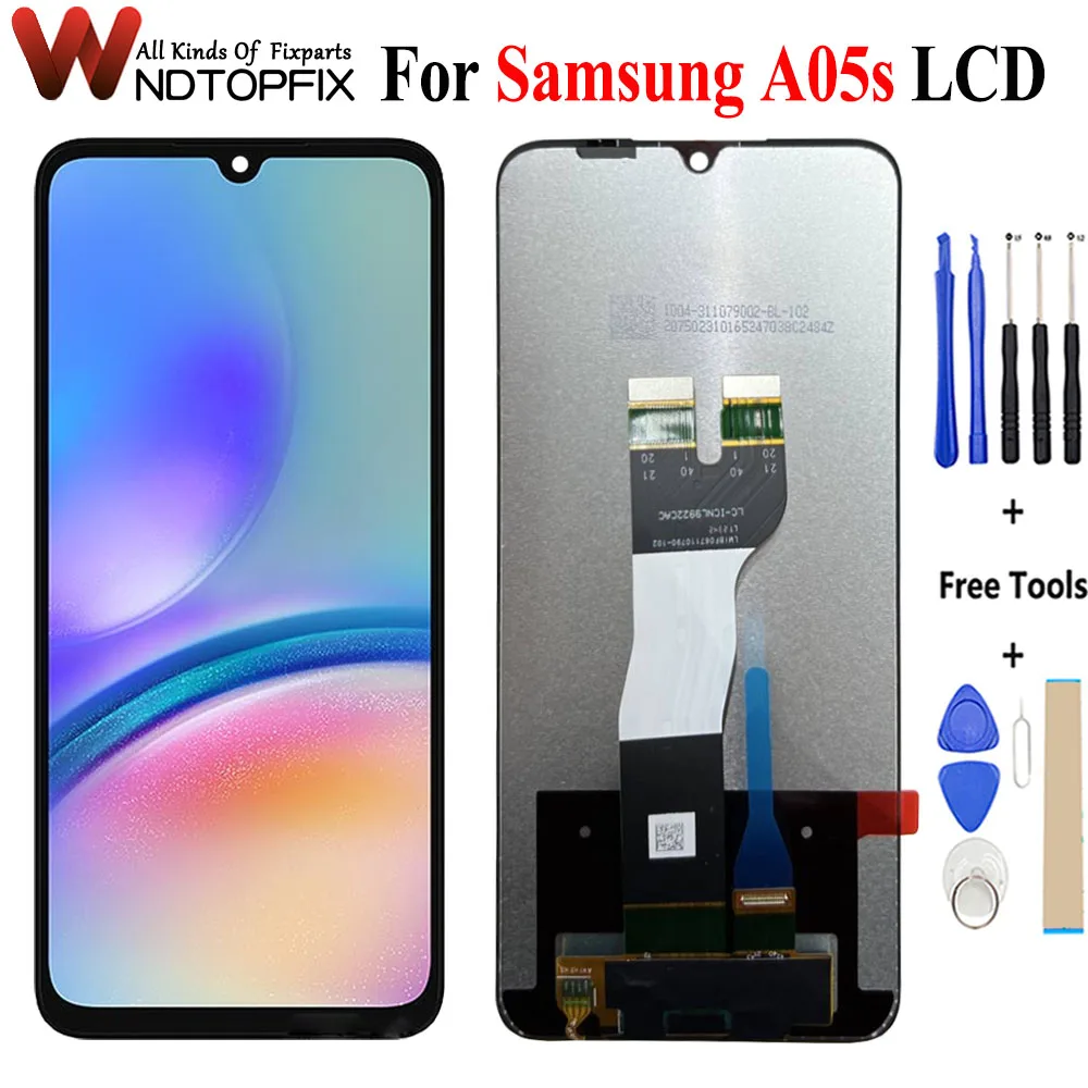 

Новый ЖК-дисплей для Samsung Galaxy A05s A057 A057F SM-A057F/DS, ЖК-дисплей, сенсорный экран, дигитайзер, панель для Samsung A05s LCD