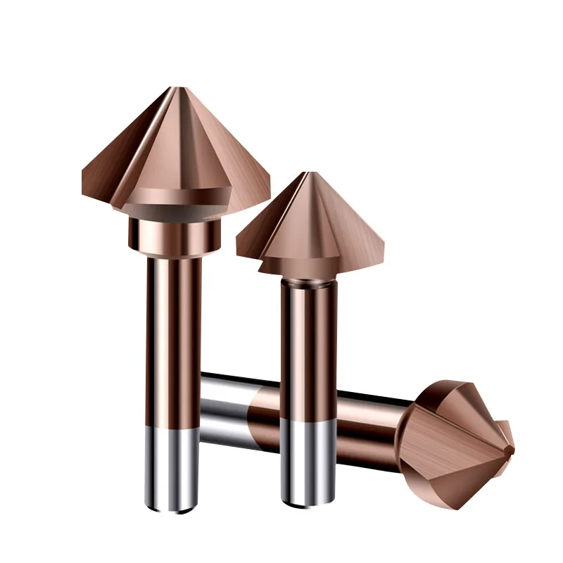 Holigie Punta Per Fresa A V 45° Con Codolo 6mm - Per Incisione 3D Su PVC, Acrilico, MDF, Legno - 4