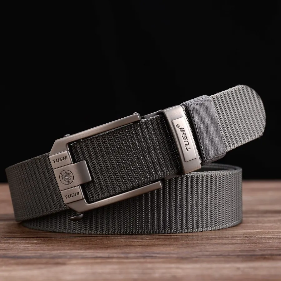 

Nylon Military Army Strap Outdoor Metal Buckle Police Heavy Duty Men's Training Hunting Belt Toothless Waistband