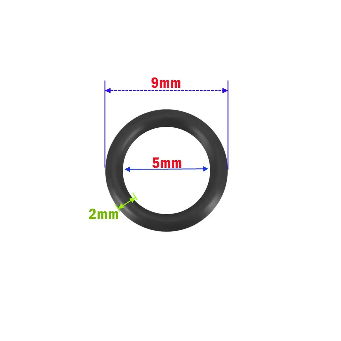 Rubber O Ring 20 Pcs NBR Rubber O Ring Seal Gasket For High Pressure Washer Hose Plug