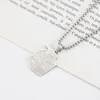 New JUICE and Wrld Necklace Popular Rapper Singer Series Pendant Necklace Fans Souvenir Jewelry Gift Stainless Steel Pendant 3