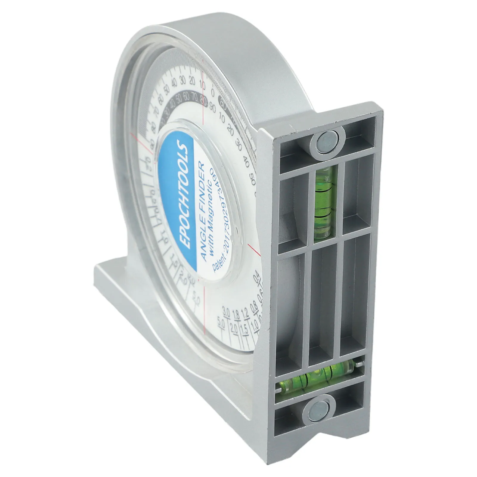 

Meter Slope Level Tools Measuring Tool Slope 95x95x30mm Acrylic Angle Locator Magnetic Portable Protractor Level