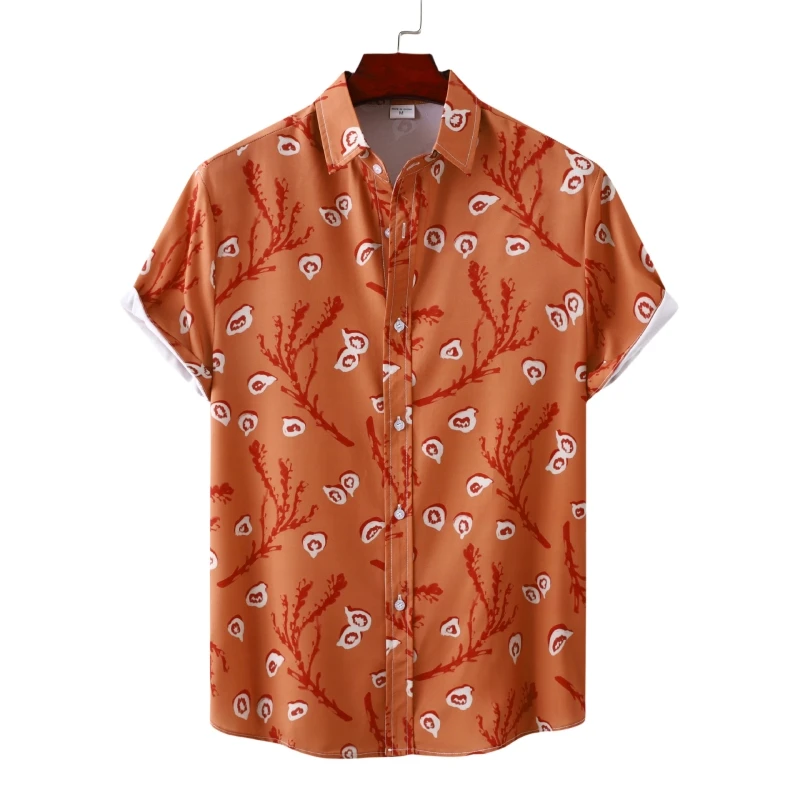 

Luxury Men's Polo Shirt Oversize Shirts Man Fashion Clothing Blouses Social T-shirts Free Shipping Hawaiian Cotton High Quality