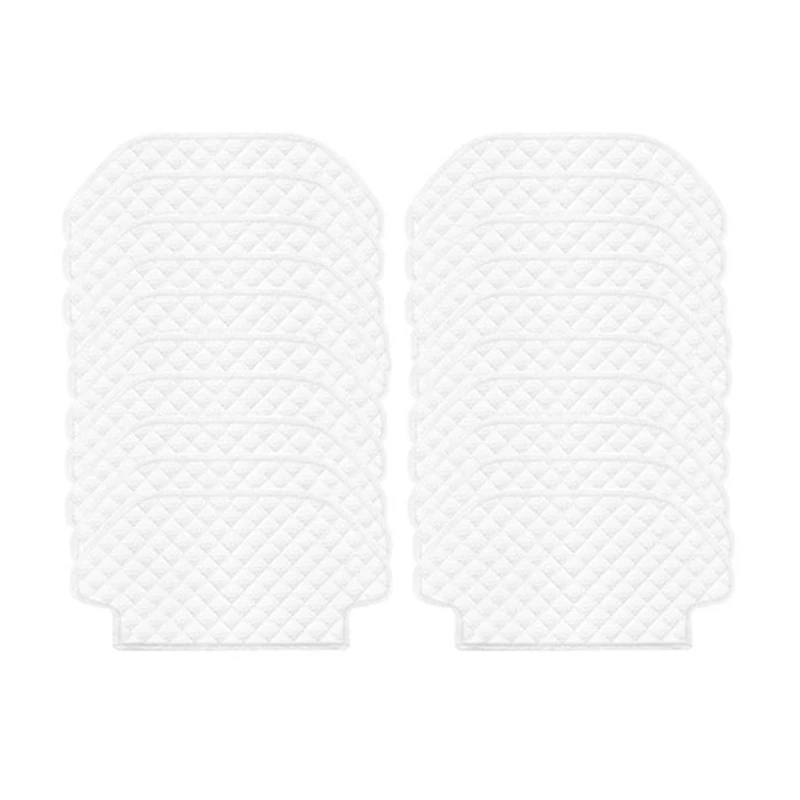 

20Pcs Robotic Vacuum Cleaner Disposable Mop Cloth Rags Accessories For Xiaomi Mijia STYJ02YM VXVC01-JG