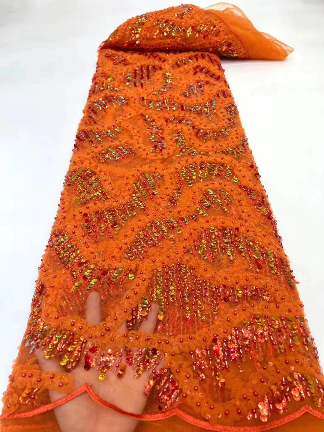 

Новая Европейская и американская кружевная ткань в стиле ретро с тонкой вышивкой, высококачественное модное вечернее платье, одежда для выступлений, ткань для прогулок