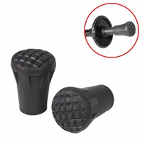 6Pcs Pole Rubber Tip 33mm Walking Stick Tips End Caps Nordic Walk Stick Cane Cover Protector Replacement 2