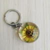 Insect Resin Keychain Specimen Crab Spider Scorpion Golden Turtle Wasp Spade Beetle Red Bean Ant Key Chain Decoration 3