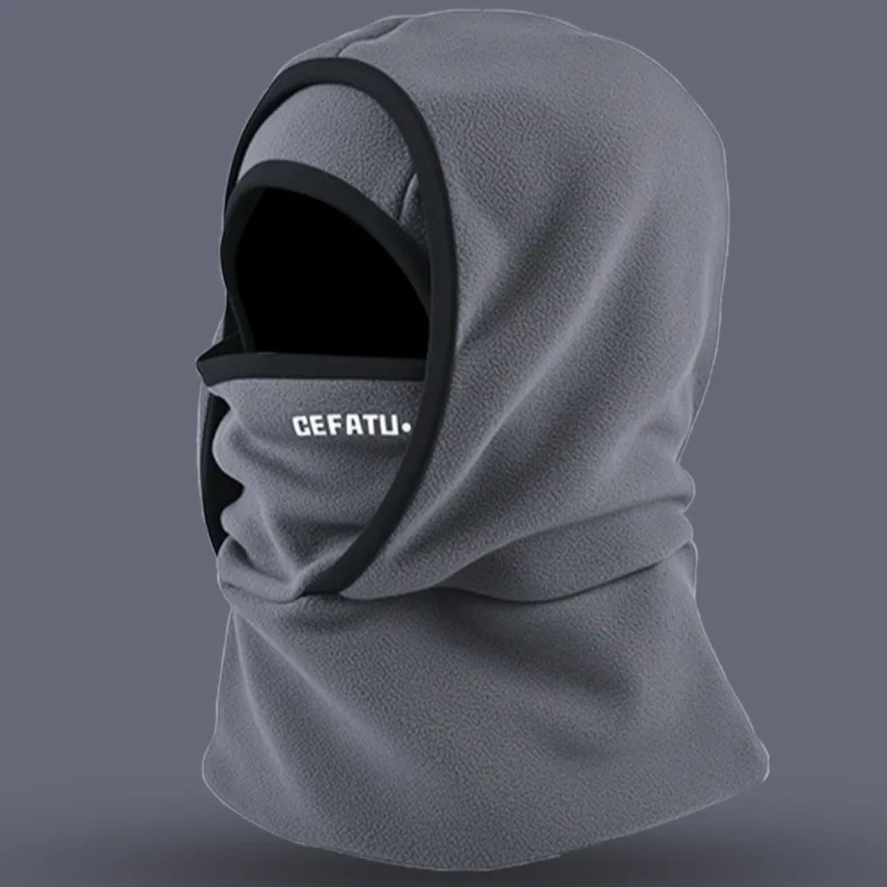 Fashion Windproof Balaclava Hat Keep Warm Multifunctional Pullover Hats Cold Proof Ear Protection Cap Outdoor Sport