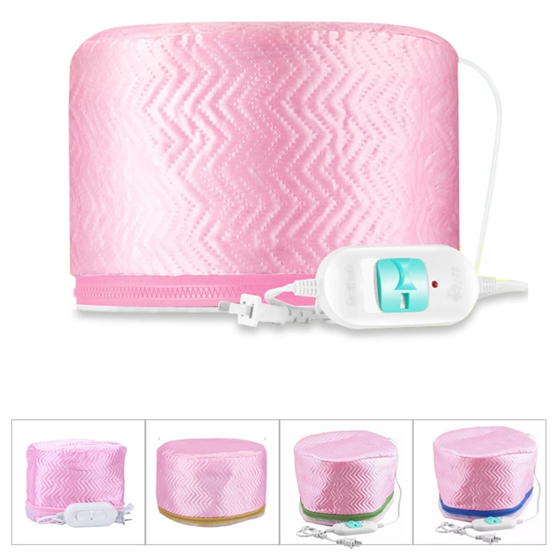 Chapéu de Cuidados com o Cabelo Tampão do Cabelo a Vapor Tampão de Óleo Máscara de Cabelo Elétrico Aquecimento Nutritivo Tratamento Térmico Baking Spa Casa Salontool 1 Computers & Electronics