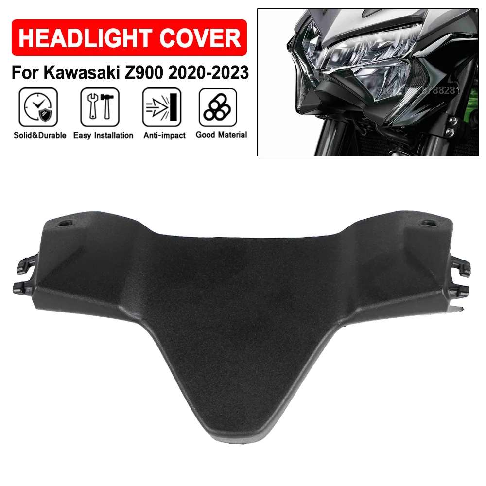 

For Kawasaki Z900 2019-2021 2022 2023 Unpainted Motorcycle Front Headlight Fairing Under Head Light Beak Cowl Cover Accessories