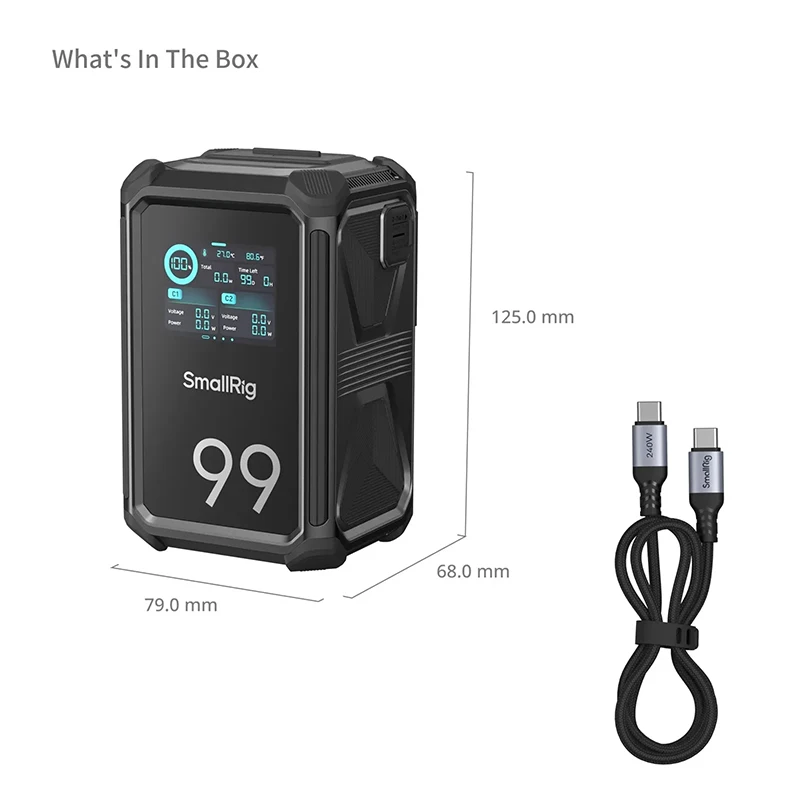 SmallRig 4984 X99-Touch スマート トリプルプルーフ V マウント