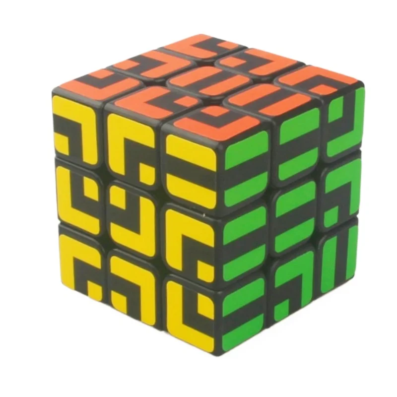 

CubeTwist Maze Cube 3x3x3 Ladder Colours High Difficulty Special Patterns Cube Twisty Brain Teasers Antistress Educational Toys