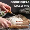 Bread Lame Tool Stainless Steel Sourdough Slashing Tool Dough Scoring Knife with 5 Razor Blades Bread Cutting Supplies 3