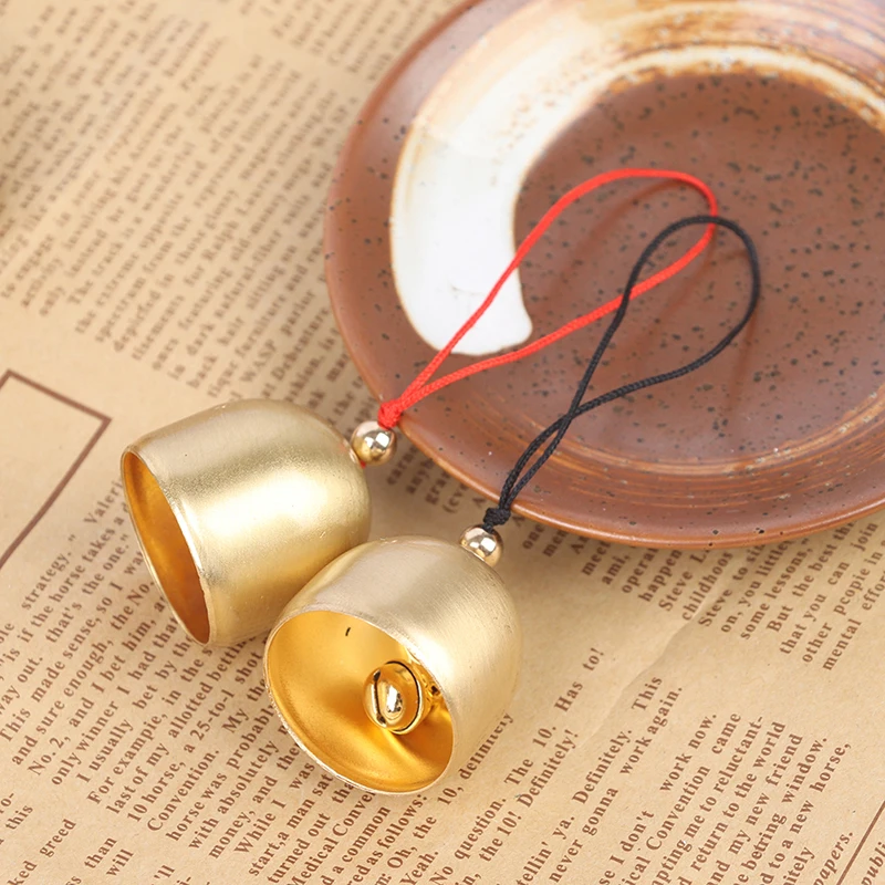 1PCS Metal Copper Bell Decoration Pendant Door Bell DIY Craft Wind Chimes Making