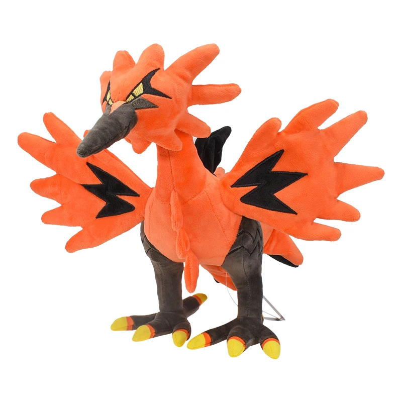 34cm anime pokemon zapdos galar região macio animal de pelúcia kawaii  boneca presente aniversário para crianças brinquedo - AliExpress