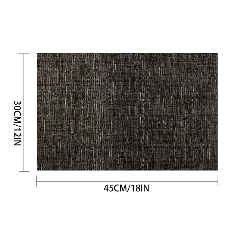 Woven PVC Placemat Set 2