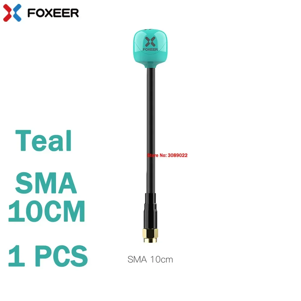 1PCS Teal SMA 10cm