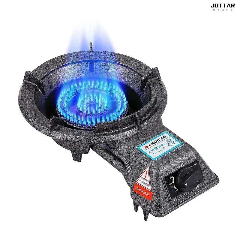 New household gas stove. Liquefied gas. Energy-saving. Fierce fire stove. For commercial use. Large fire power