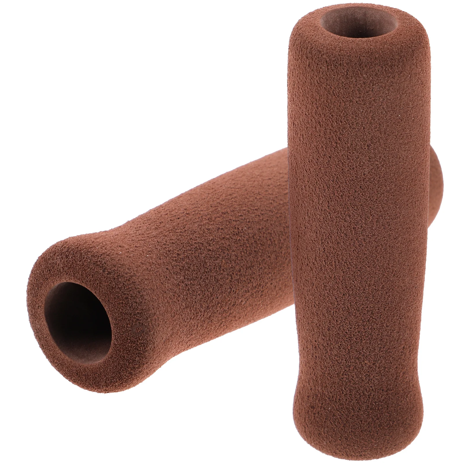 2 Pcs Walking Aid Handle Cover Stick Crutch Parts Grips Thick Walker Nonslip Cane Wraps Elderly Chair Wheel Sponge for Handles