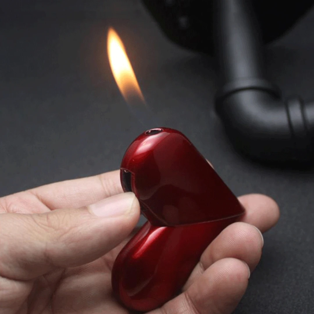 LoveShapedMatchesKeroseneLightersFoldableAndDeformableLove