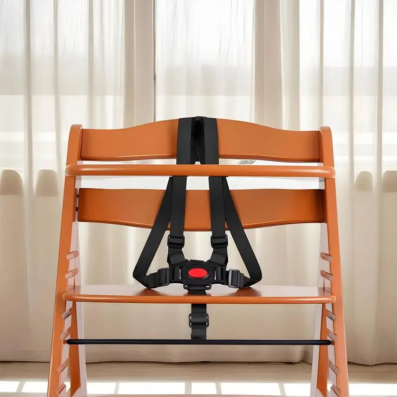 5 Point High Chair Harness Kids Protection Seat Belt Adjustable High Chair 5 Point Harness Seat Protection Belt For Stroller