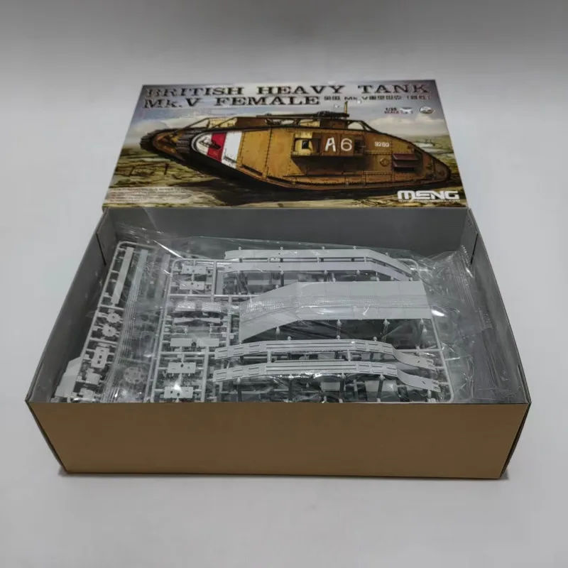 Meng 조립 모델 키트 TS-029 1/35 스케일 영국 중전차 Mk.V 여성형