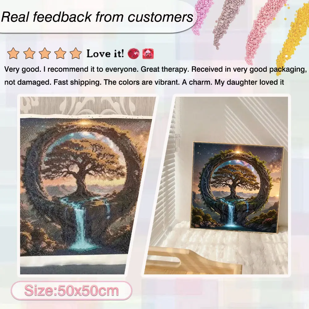 5D Tree of Life Diamond Painting 2