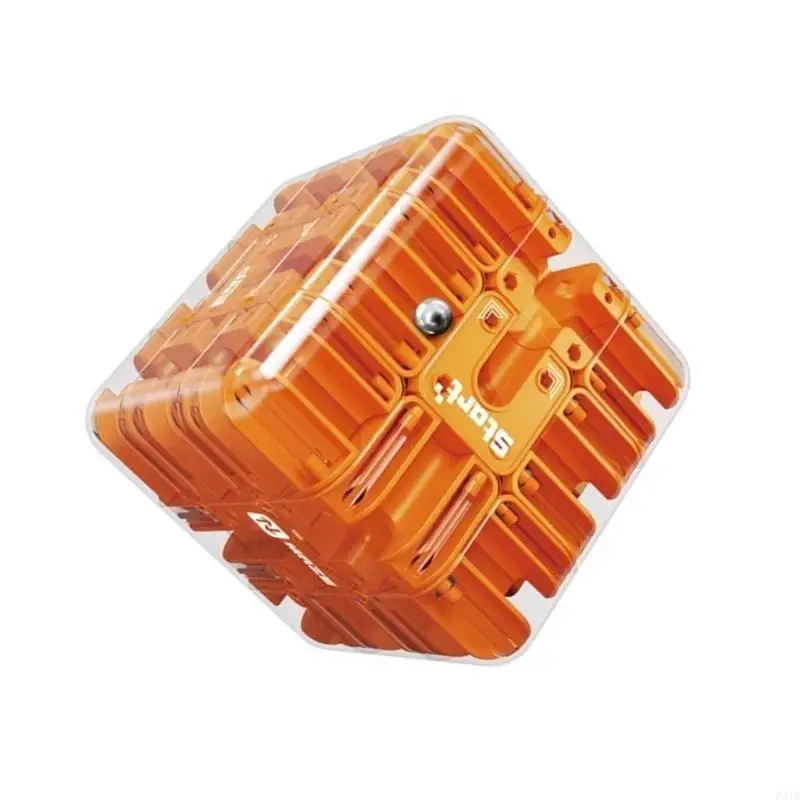 3x3 미로 볼 큐브 퍼즐 게임 흥미 진진한 도전을위한 재미있는 어린이 학습 장난감 p31b