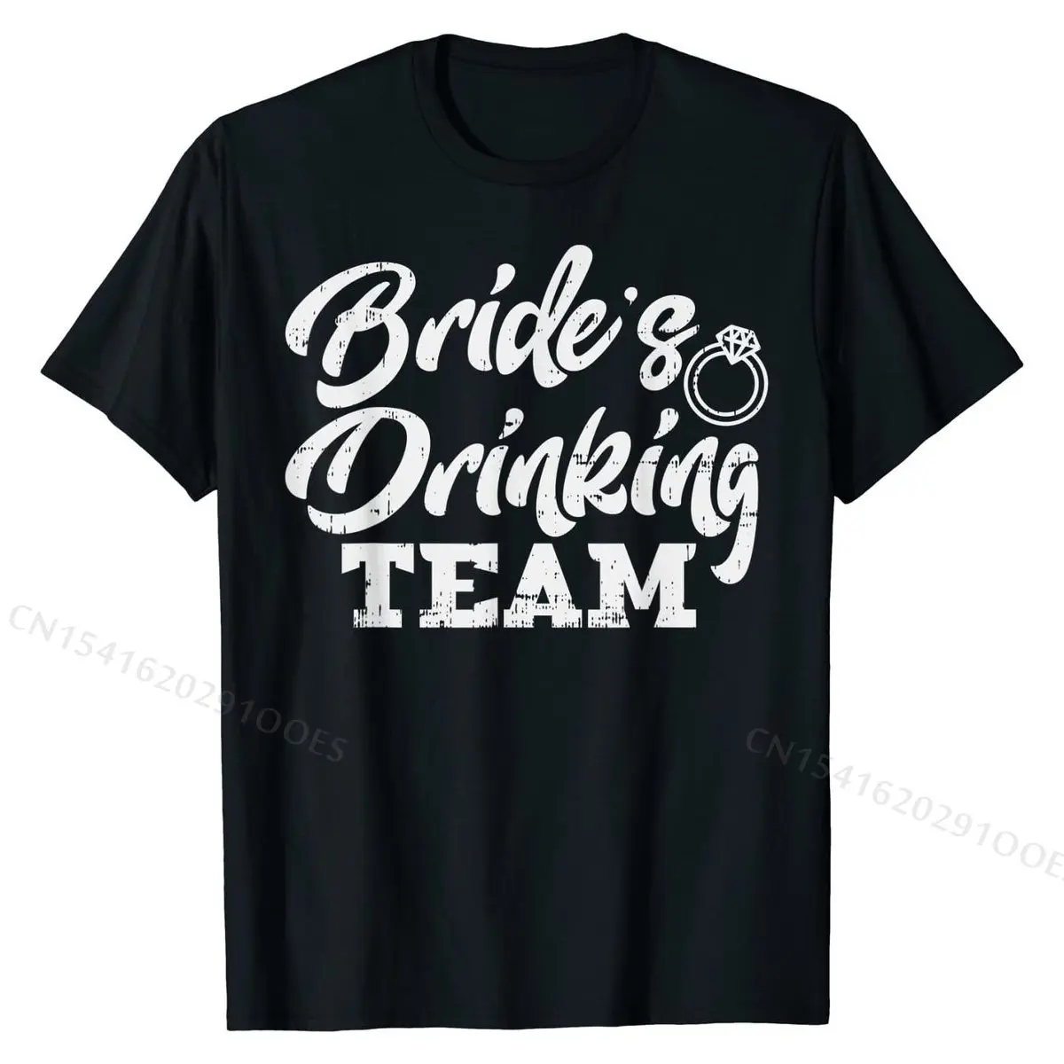 

Brides Drinking Team Funny Bachelorette Party Women Gift T-Shirt Top T-shirts Group Funky Men Tops Tees Group Cotton